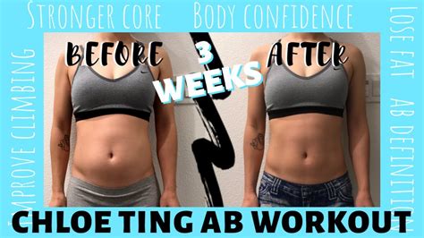 chloe ting best workout|Chloe Ting abs workout results.